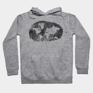 Fingerprint Map Hoodie